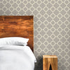 Moroccan Marrakesh Trellis 02 Peel & Stick Repositionable Fabric Wallpaper