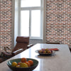 Brick Wall Pattern Ann Peel & Stick Repositionable Fabric Wallpaper