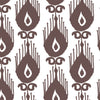 Ikat pattern Self adhesive Peel & Stick Repositionable Fabric Wallpaper