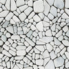 Stone Pebble Pattern Romane Self adhesive Peel & Stick Repositionable Fabric Wallpaper