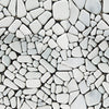 Stone Pebble Pattern Romane Self adhesive Peel & Stick Repositionable Fabric Wallpaper