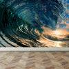 Wall Mural Ocean Wave, Peel and Stick Repositionable Fabric Wallpaper