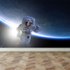 Wall Mural Astronaut take a Spacewalk, Peel and Stick Fabric Wallpaper for Interior Home Decor