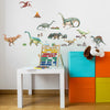 Dinosaurs Wall Sticker Fabric Wall Decal for kids playroom