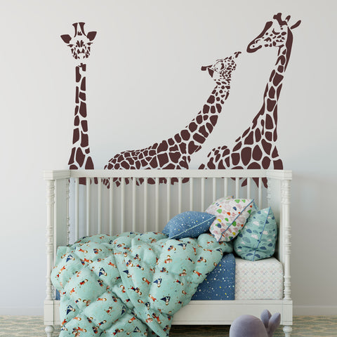 Giraffe Wall Decal, Vinyl Wall Stickers for Modern Wall design