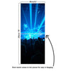 Door Mural Concert - Self Adhesive Fabric Door Wrap Wall Sticker