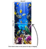 Door Mural Coral fish Underwater - Fabric Door Wrap Wall Sticker