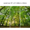 Wall Mural Dense Forests, Peel and Stick Fabric Wallpaper for Interior Home Decor