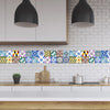 Portugal Tiles Stickers Wels - Set of 16 - for Backsplash Kitchen Home decor