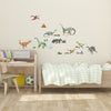 Dinosaurs Wall Sticker Fabric Wall Decal for kids playroom