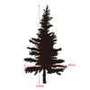 Pine Tree Wall Decal, Vinyl Wall Stickers Art