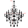 Chandelier Vinyl Wall decal for Home Decor Art Graphics