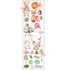 Forest Animals Fabric Wall Decal, Woodland Animals Set - Peel and Stick Fabric Stickers