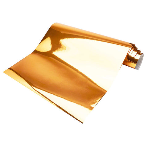 Chrome Mirror Metallic Rose Gold Adhesive DIY Decal Film Decoration
