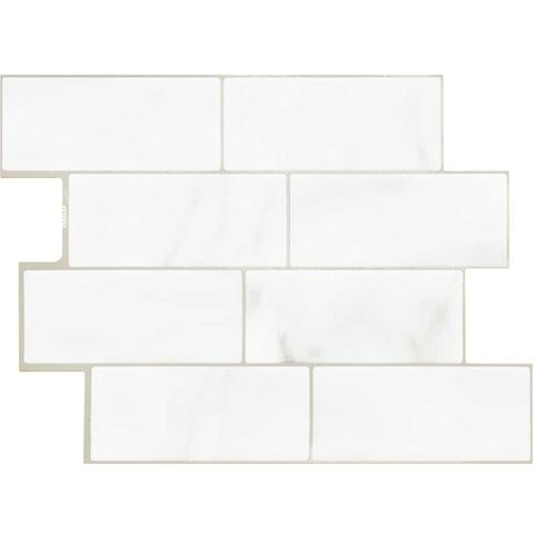 Subway Tiles Pack of 5 Peel and Stick Casarano