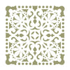 Wall Stencils Damask Tile Stencil for DIY Decor Faux Reusable Template V0035