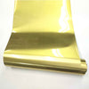 Brushed Metal Look Contact Paper Film Gold, Metallic Shelf Liner