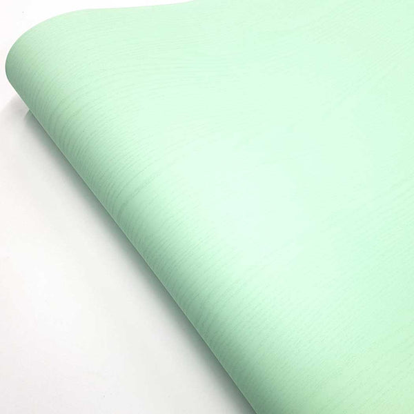 Matte Mint Wallpaper Painted Look Wood Grain Self Adhesive Paper