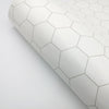 Peel and Stick Pvc Foaming Wallpaper Hexagon Tile Ambila 19.6" x 78.7"