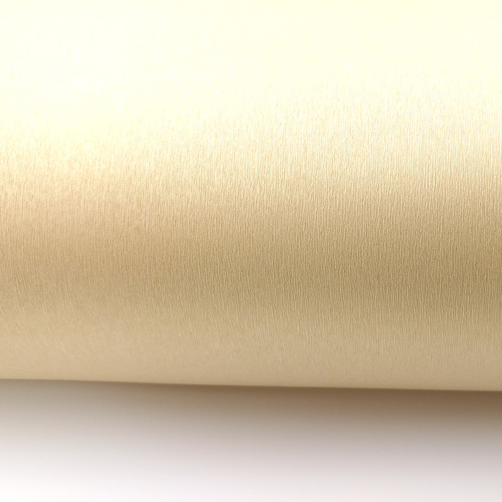 Brushed Metal Look Contact Paper - Beige Gold, 24