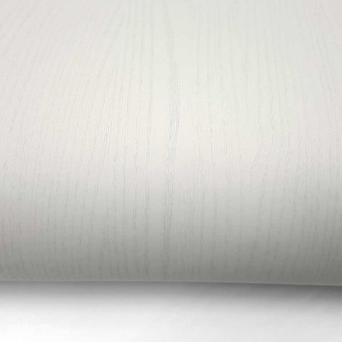 Matte Light gray Wallpaper Painted Look Wood Grain Self Adhesive Paper