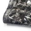 Marble Interior film Self adhesive Glossy Black Marble Paper Basti, Self-Adhesive Film