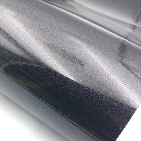 Pearl Black High Gloss Interior Film, Waterproof Stain-Resistant