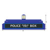 Dr Who Tardis Police Call Box Door Topper, Peel and Stick Fabric Decal