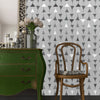 Triangle wallpaper modern Tribal designs accent wall Peel & Stick Removeable Fabric Wallpaper
