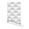 Geometric wallpaper Betty, peel and stick wall mural Fabric Wallpaper