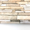 Wall Stone Bricks Wallpaper Pecs, Self-Adhesive Stones Bricks Pattern