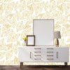 Floral Rose Pattern Adelyn Self adhesive Peel and Stick Fabric Wallpaper