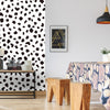 Leopard Pattern Istiaia Self adhesive Peel & Stick Repositionable Fabric Wallpaper