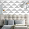 Geometric wallpaper Betty, peel and stick wall mural Fabric Wallpaper