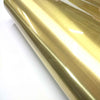 Brushed Metal Look Contact Paper Film Gold, Metallic Shelf Liner