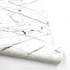 Matte White Marble Interior film Granite Look Damoh - 24" x 78.7" Roll