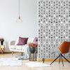 Triangle wallpaper modern Tribal designs accent wall Peel & Stick Removeable Fabric Wallpaper