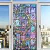 Non-Adhesive Decorative Privacy Window Film Static Cling Burdur 24" x 40"