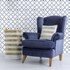 Moroccan Geometric Tansikhte Self adhesive Peel and Stick Fabric Wallpaper