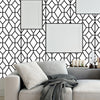 Geometric Modern pattern wallpaper Ritchie, peel and stick wall mural Fabric Wallpaper