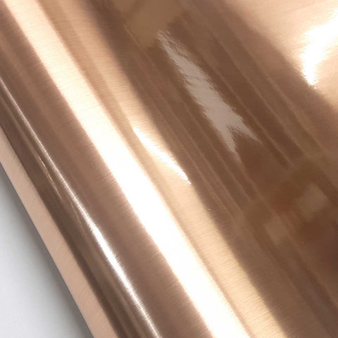 Metal Look Interior Film Rose Gold, Waterproof Metallic Shelf Liner