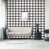 Modern pattern wallpaper Tina, peel and stick wall mural Fabric Wallpaper