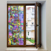 Non-Adhesive Decorative Privacy Window Film Static Cling Dora 24" x 40"