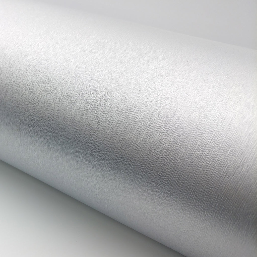 Silver Self Adhesive Contact Paper 17.7 Inch X 197 Inch Metallic