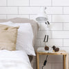 Self-Adhesive White Brick Wall Tiles Wallpaper