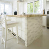 Peel and Stick Pvc Foaming Wallpaper Ivory gray mixed color Subway Tile Lakora