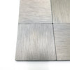 Peel and Stick Metal Backsplash Tile Astara, Aluminum Surface for Wall Decor Kitchen Wall