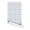 Moroccan Geometric Tansikhte Self adhesive Peel and Stick Fabric Wallpaper